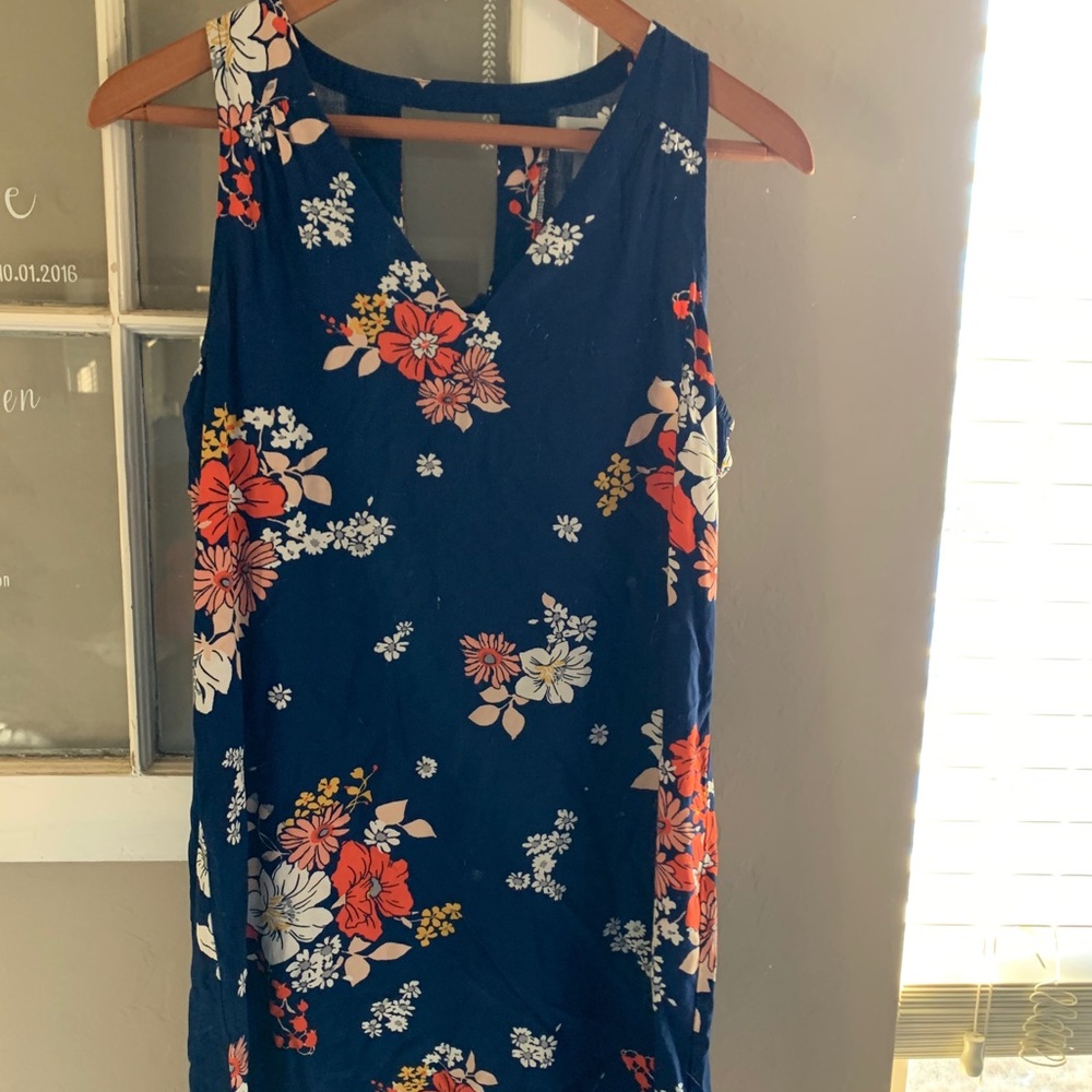 Floral old navy shift dress